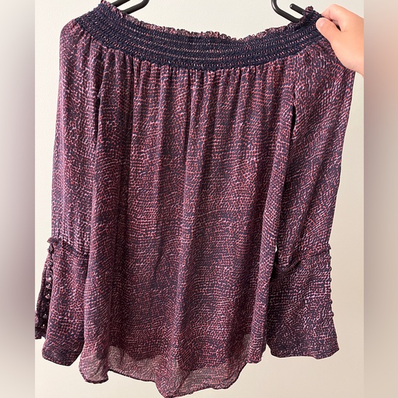 Derek Lam 10 Crosby silk off shoulder top - Picture 3 of 7